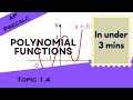 Understanding Polynomial Functions Concepts
