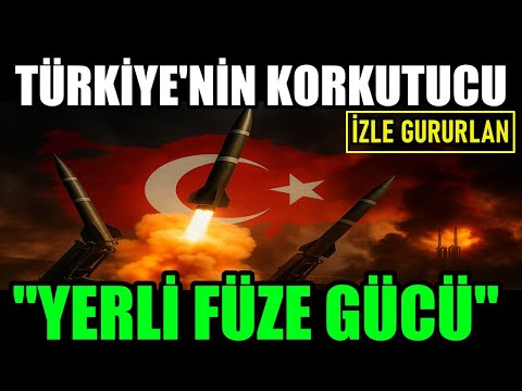 Olası Bir Savaşta Türkiye'nin Korkutucu Füze Gücü! Yerli Füzeler İlk Kez Bu Kadar Net!