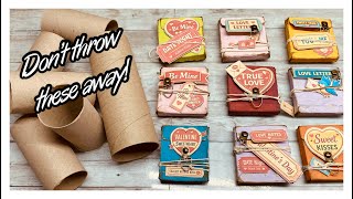 Turn Toilet Paper Rolls into Gift Boxes | Easy DIY #toiletpaperrollcrafts   #recycledcrafts