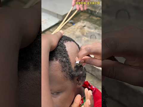 When the hair of the indigenous people of Africa was first cut with a blade? #shorts