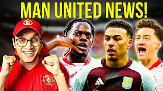 MORGAN ROGERS TO UNITED TRUTH? STILLER, LUKEBA, NDIAYE! MANCHESTER UNITED NEWS & TRANSFER NEWS!