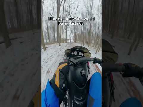 Never thought it could happen to me #skidoo #machz800 #800triple #greasytriple #machz