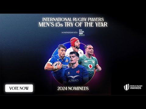 International Rugby Players Men's 15's Try of the Year Nominees