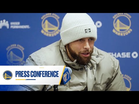 Stephen Curry Recaps Warriors Win vs Bucks | Feb. 10, 2025