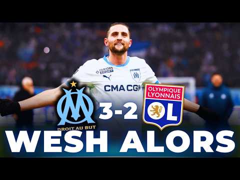 🔥 L'OM CLIMATISE ENCORE LYON (3-2) : GOUIRI GREENWOOD ET RABIOT AU TOP !