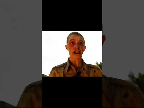 He was bitten by a zombie, so he sacrificed himself to get through the enemy base.