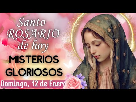 🌹SANTO ROSARIO🌹 DOMINGO . MISTERIOS GLORIOSOS #oraciones #santorosario #dios