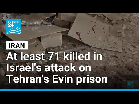 YouTube video thumbnail: At Least 71 Killed in Israel's Attack on Tehran's Evin Prison
