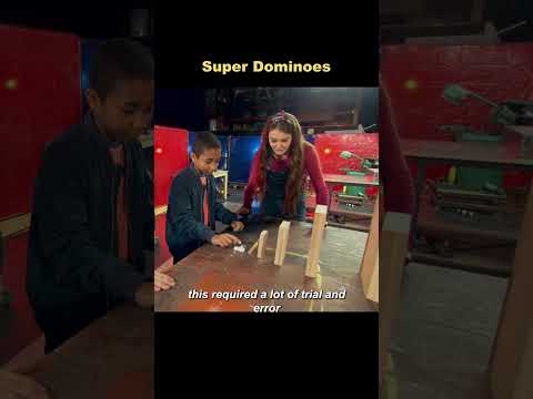 A domino experiment like you've never seen before.