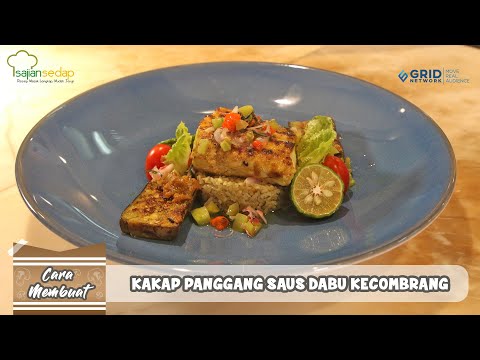 CARA MEMBUAT KAKAP PANGGANG SAUS DABU KECOMBRANG