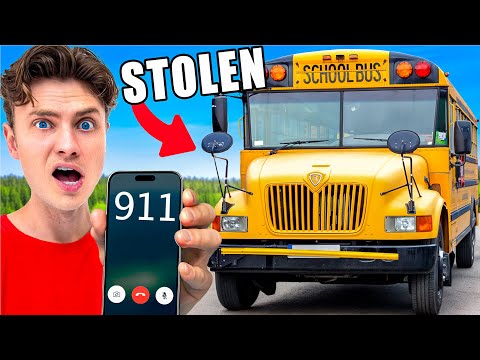 I Bought a STOLEN School Bus!!