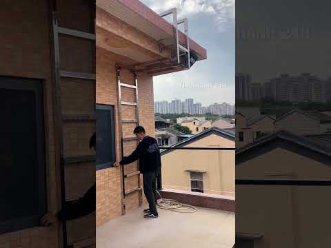 Cầu thang tàng hình siêu tiết kiệm diện tích