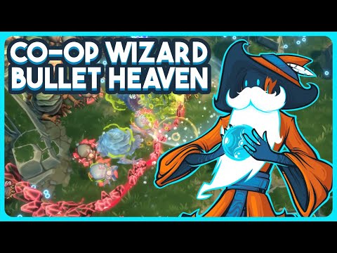 Infinite Scaling Co-Op Wizard Bullet Heaven - The Spell Brigade