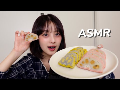 【ASMR】熊本名物のからし蓮根食べてみた❗️【咀嚼音】【モッパン】