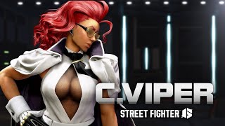 Street Fighter 6 - C. Viper Teaser Trailer