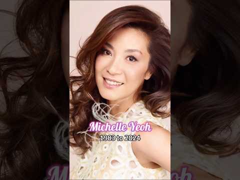 Michelle Yeoh evolution from 1983 to 2024