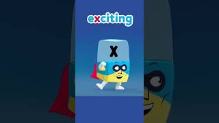 Words With X | Learn to Read and Spell for Kids | Alphablocks #shorts