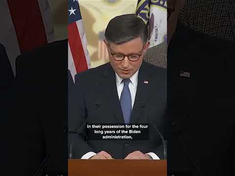‘They’re trying to attack President Trump': Mike Johnson on Democrats' timing of Epstein files votes