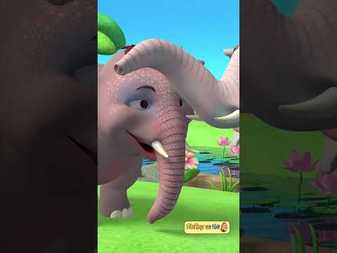Ek Mota Hathi | एक मोटा हाथी | Hindi Rhymes for Kids
