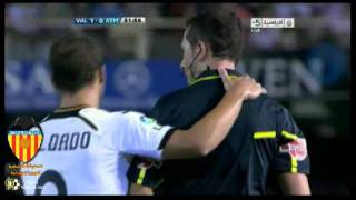Valencia Vs Atletico Madrid 1-0 Roberto Soldado.flv