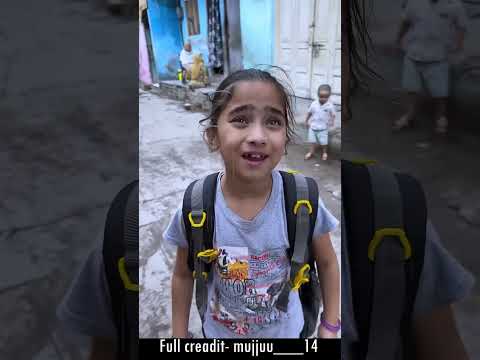 বৃষ্টিতে ভিজে স্কুলে যাচ্ছে #shorts #viral