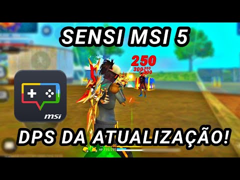 MELHOR SENSI MSI APP 5.12✅ FREEFIRE EMULADOR 2024!😍