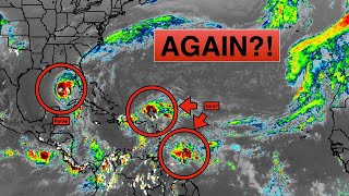 When & Where will Tropical Storm Sara form? | Rafael Slowing Weakening