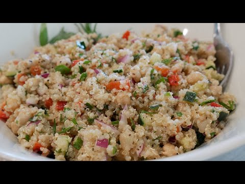 There's a First Time For Everything | Today I'm Trying Quinoa Salad!