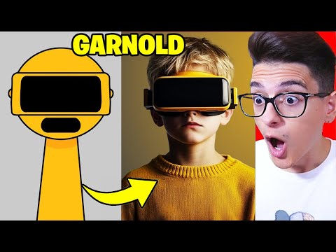 SPRUNKI MA COME UMANI!! (Incredibox Sprunki)