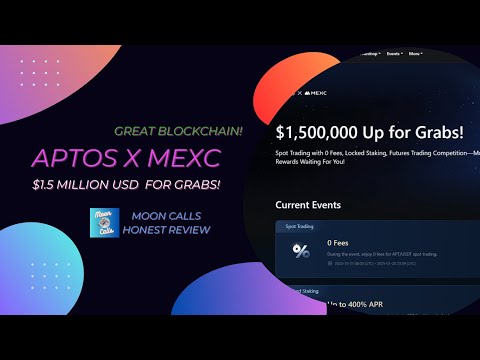 🔥 MEXC and Aptos in a big event with $1.5m Up for grabs! 100-400% APR Staking exclusive!