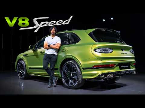 2025 Bentayga Speed First Look! Pure V8 & Akrapovic Exhaust!