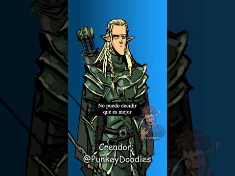 Problemas de Elfo 🩺🔥🎤 #fandub @PunkeyDoodles8 #español #comics #dnd #meme #art #humor #furry