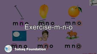 Exercise-Small m to o