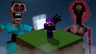 Sobrevivi a Mods de Terror ONE CHUNK en Minecraft