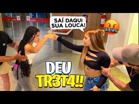 ROLOU A MAIOR CONFUSÃO COM ESSAS GAROTAS SEM NOÇÃO...