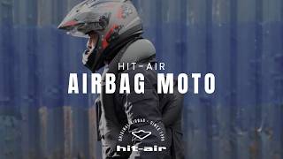 Airbag moto Hit-Air : sans batterie, sans abonnement