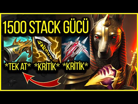 Kara Hasat Jungle Nasus Ama Ebedi Kılıçla 1500 Stack Kasıyoruz!