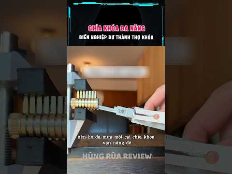 chìa khóa đa năng biến nghiệp dư thành thợ mở khóa