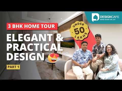 Binu’s 3BHK Home Tour | Stunning Home Interiors by DesignCafe