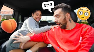 PUTTING HIS HAND ON MY "GYAT" WHILE HE DRIVES!! *GETS JUICY*