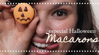 Como fazer MACARONS | Especial Halloween
