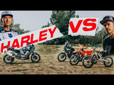 MAXI trail Pan America contre enduro et moto électrique !