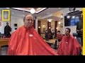 Social Experiment in a Barber's Shop