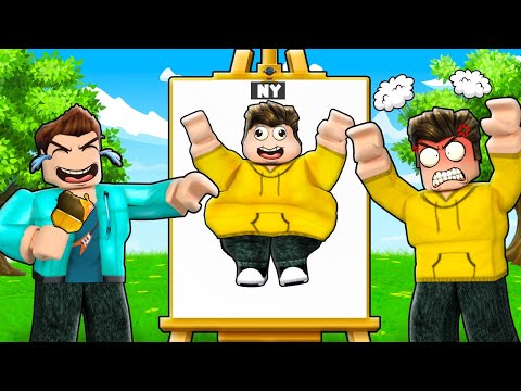 SPEED DRAW CHALLENGE IN ROBLOX !!