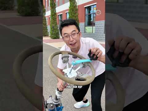 Một chiếc xe đạp hoạt động khác biệt