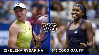 Coco Gauff vs Elena Rybakina / Us Open SF 2026