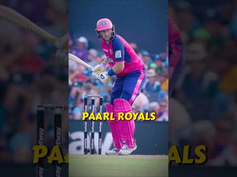 SA20 मे Paarl Royals ने सिर्फ Spinners से 20 Overs Bowling कराया ! SA20 Viral Moment #shorts