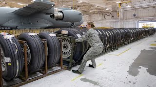 Inside Massive US Air Force Facility Storing Billions $ Worth of Spare Parts