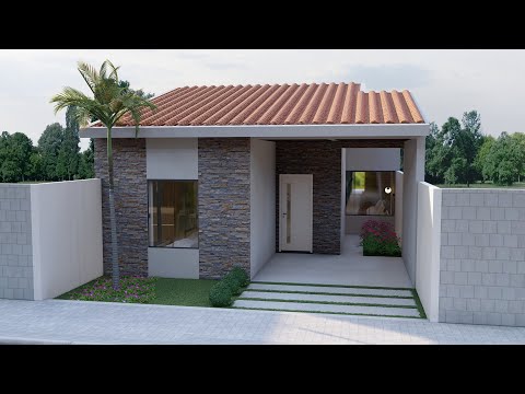 Casa em terreno pequeno | 7x13m |