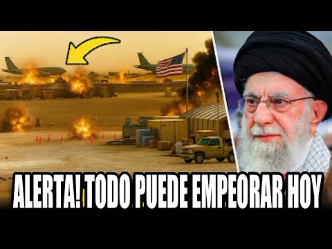 Última hora: Irán ataca base de EE.UU. tras bombardeo de Israel